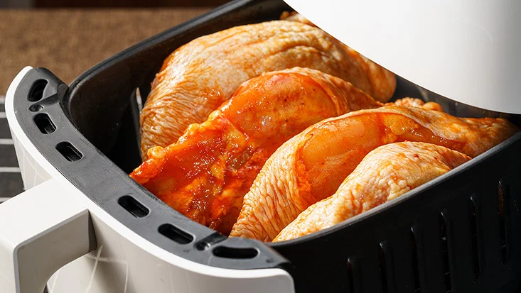 AIWA Air Fryer PANDA-roast chicken in air fryer